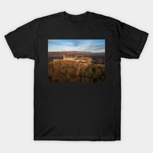 Stirling Castle from the sky T-Shirt